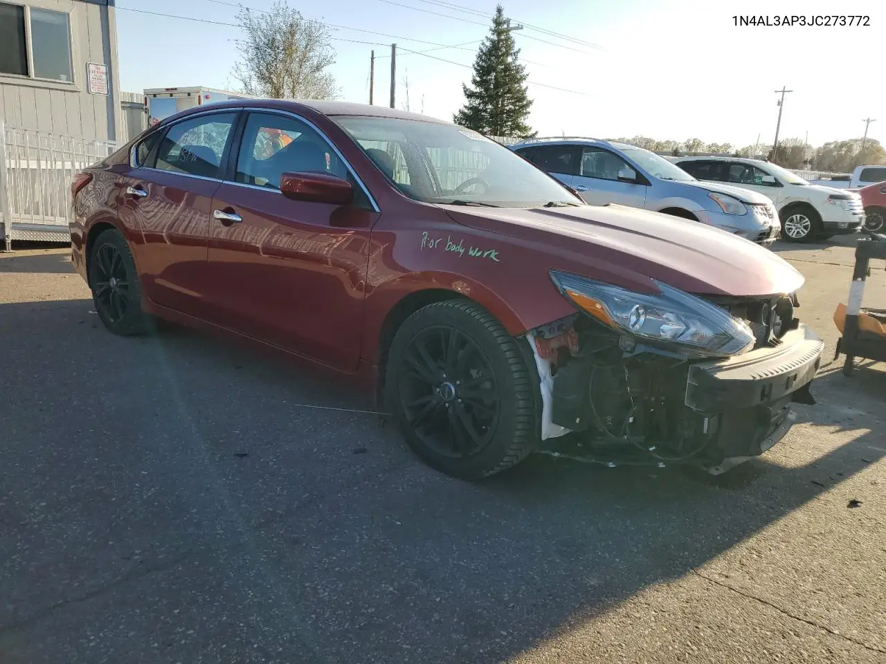 1N4AL3AP3JC273772 2018 Nissan Altima 2.5