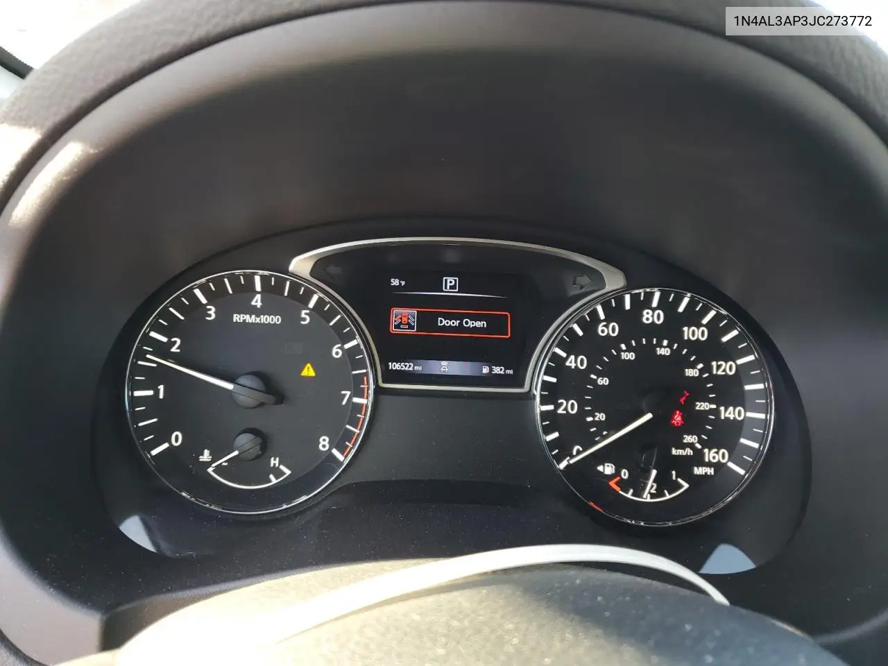 1N4AL3AP3JC273772 2018 Nissan Altima 2.5