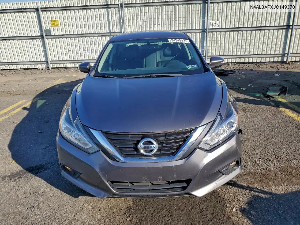 1N4AL3APXJC149370 2018 Nissan Altima 2.5