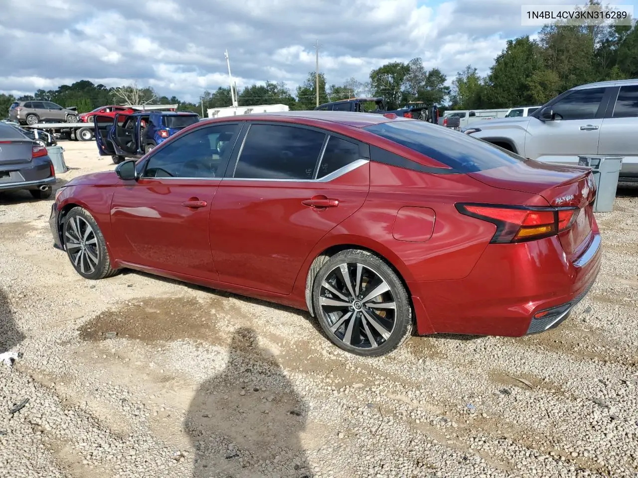 1N4BL4CV3KN316289 2019 Nissan Altima Sr