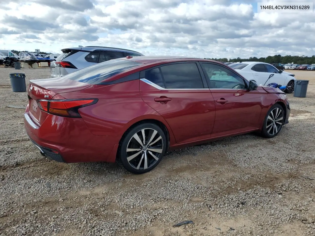 1N4BL4CV3KN316289 2019 Nissan Altima Sr