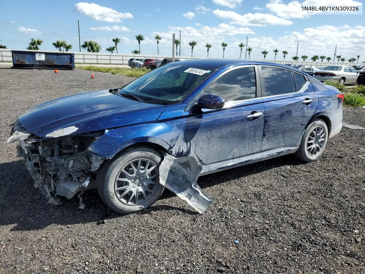 1N4BL4BV1KN309326 2019 Nissan Altima S