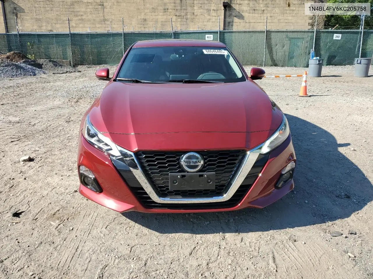 1N4BL4FV6KC205758 2019 Nissan Altima Platinum