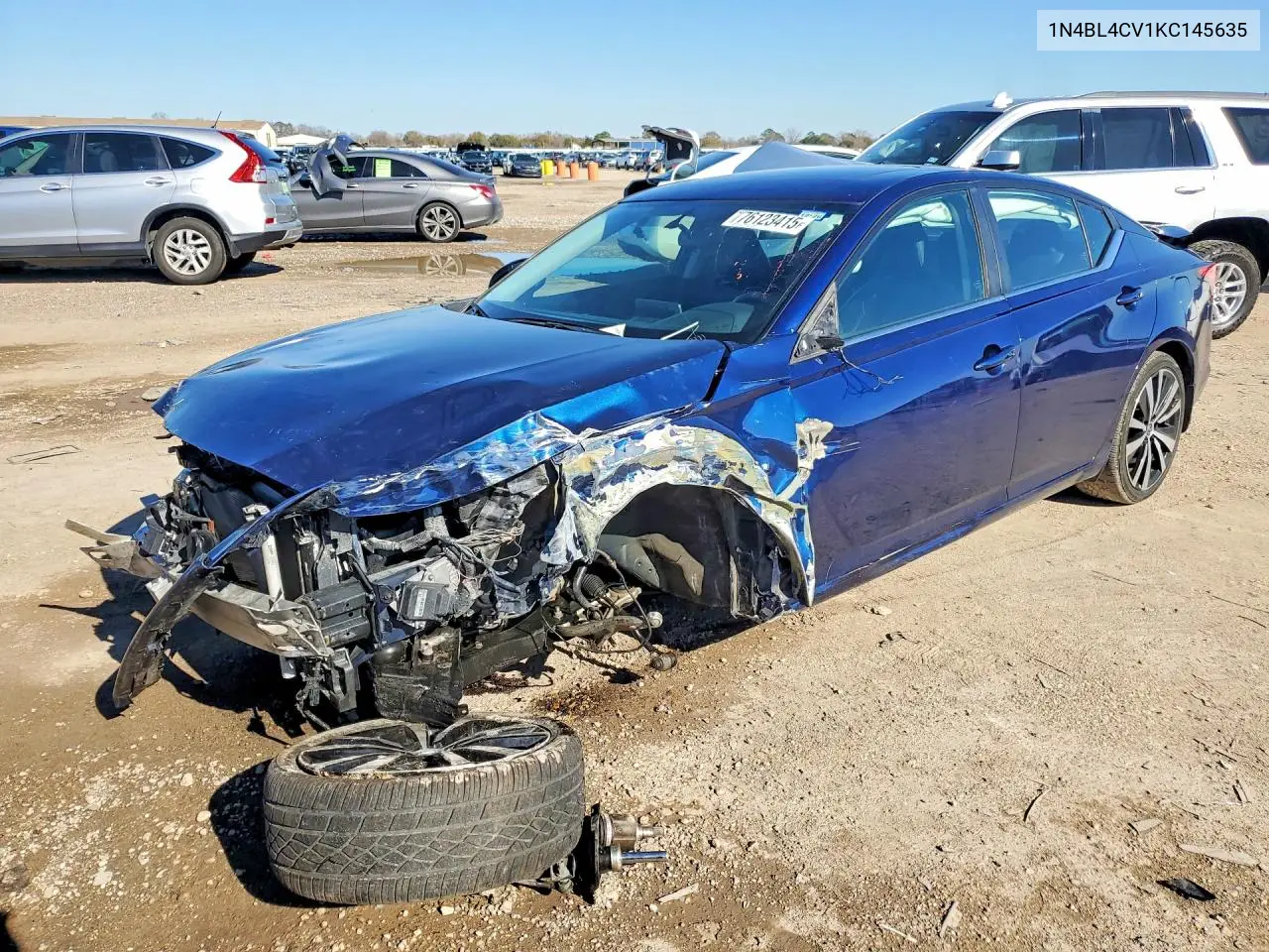 1N4BL4CV1KC145635 2019 Nissan Altima Sr