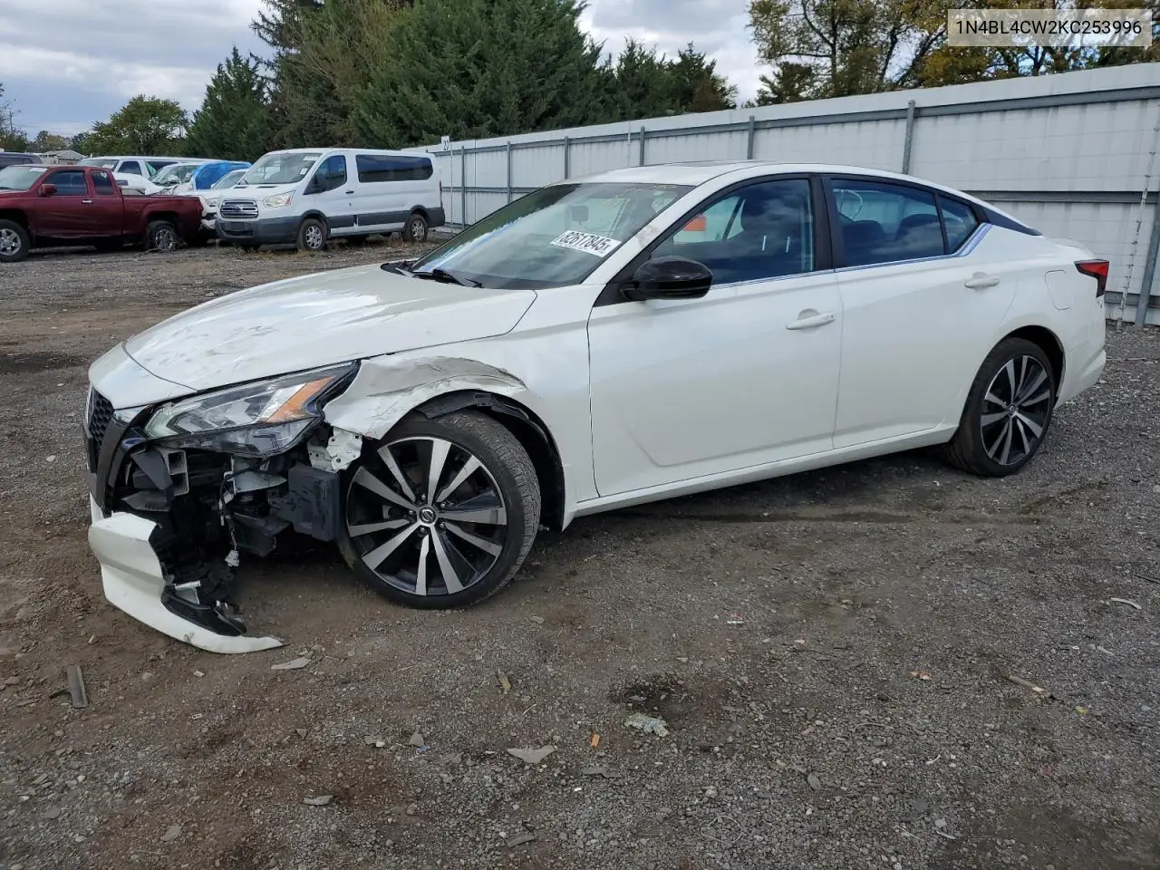 1N4BL4CW2KC253996 2019 Nissan Altima Sr