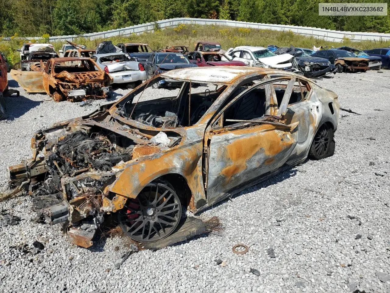 1N4BL4BVXKC233682 2019 Nissan Altima S