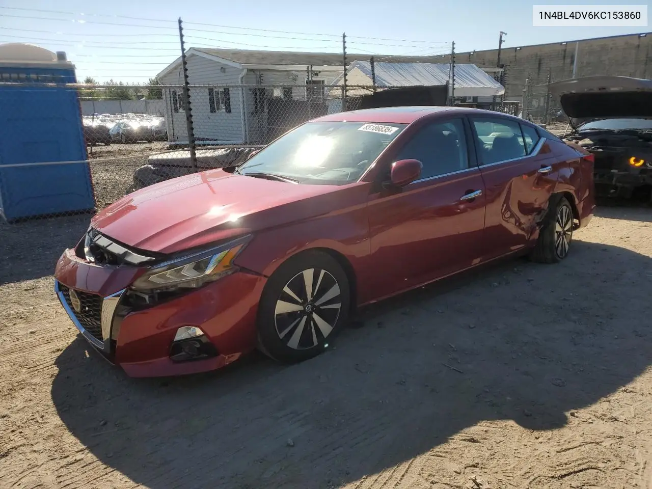 1N4BL4DV6KC153860 2019 Nissan Altima Sv