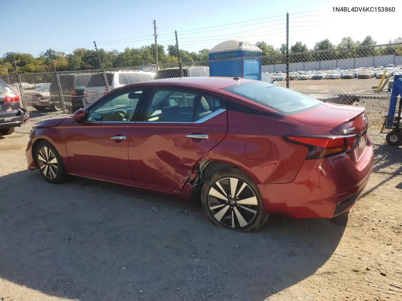 1N4BL4DV6KC153860 2019 Nissan Altima Sv