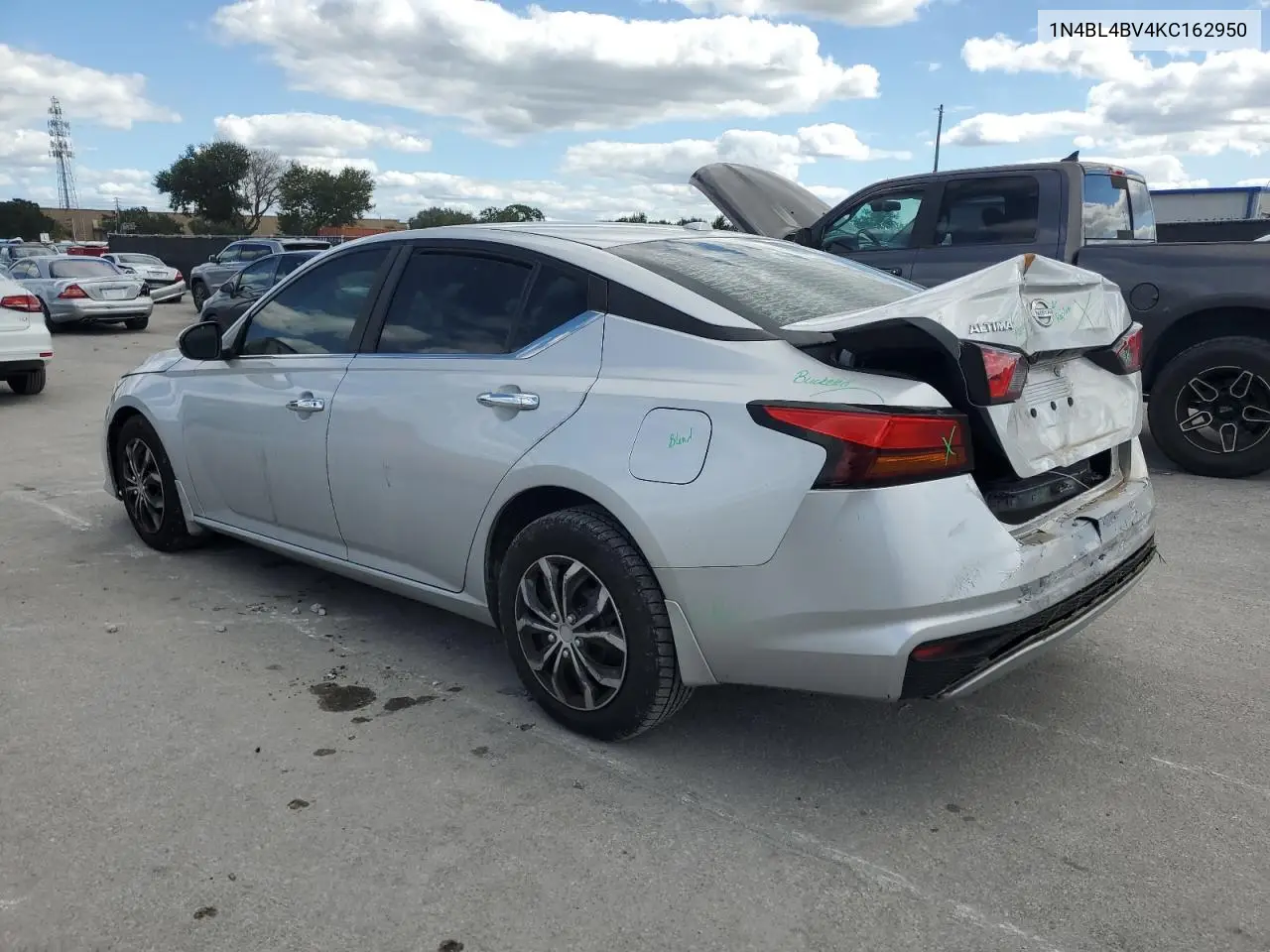 1N4BL4BV4KC162950 2019 Nissan Altima S