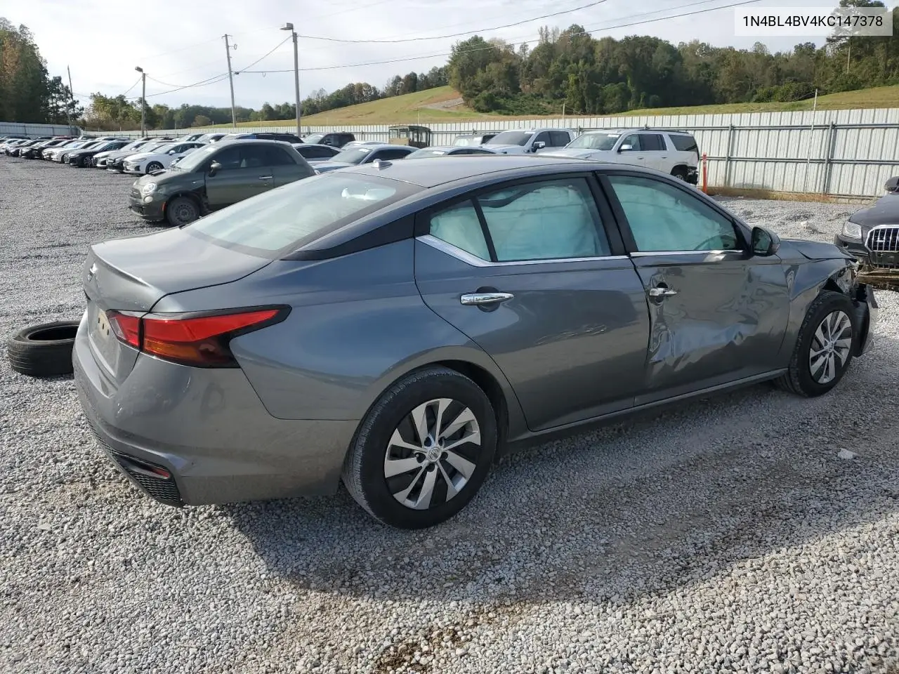 1N4BL4BV4KC147378 2019 Nissan Altima S