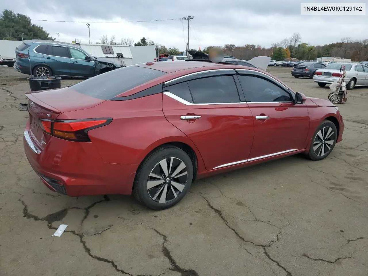 1N4BL4EW0KC129142 2019 Nissan Altima Sl