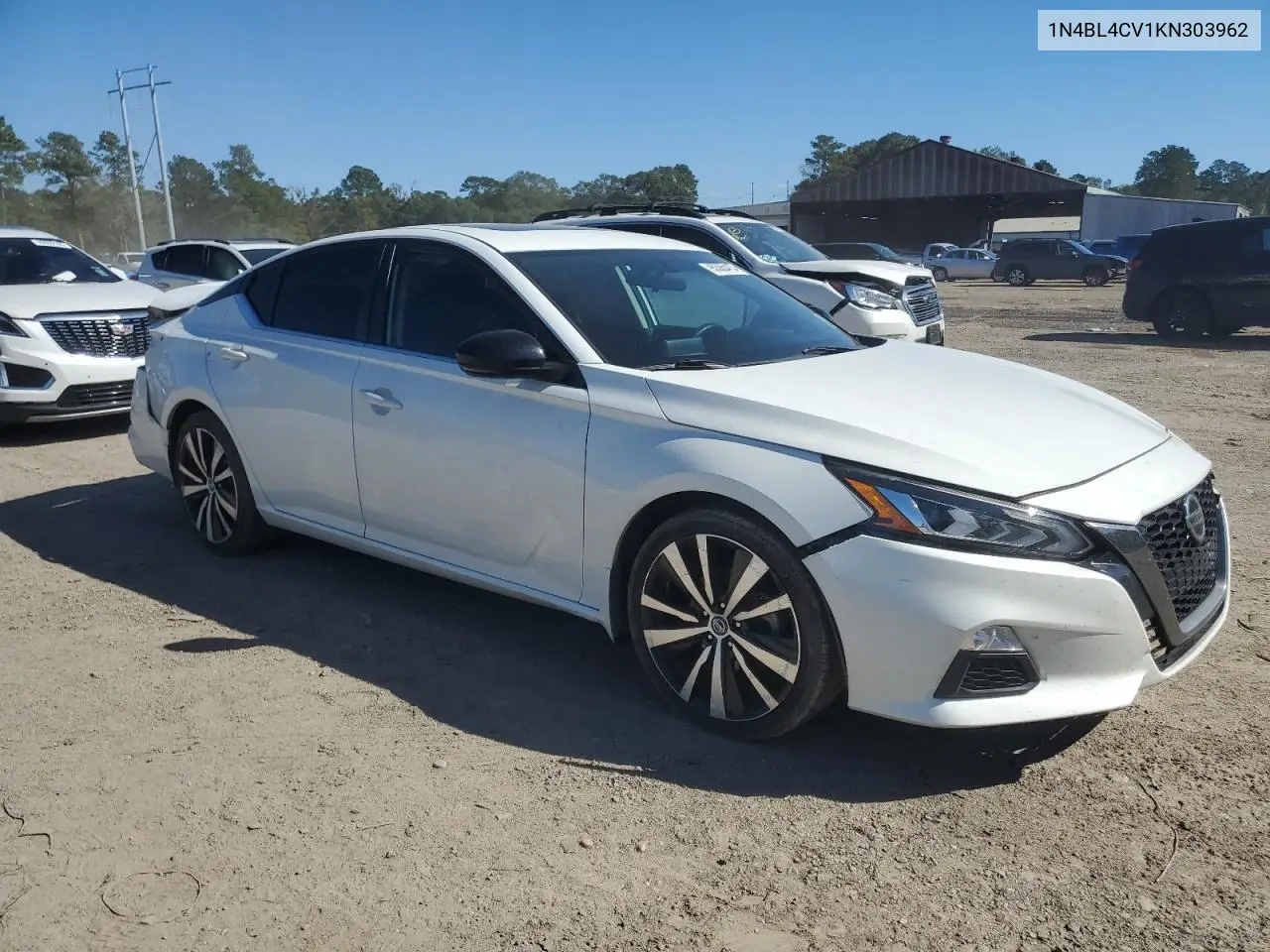 1N4BL4CV1KN303962 2019 Nissan Altima Sr