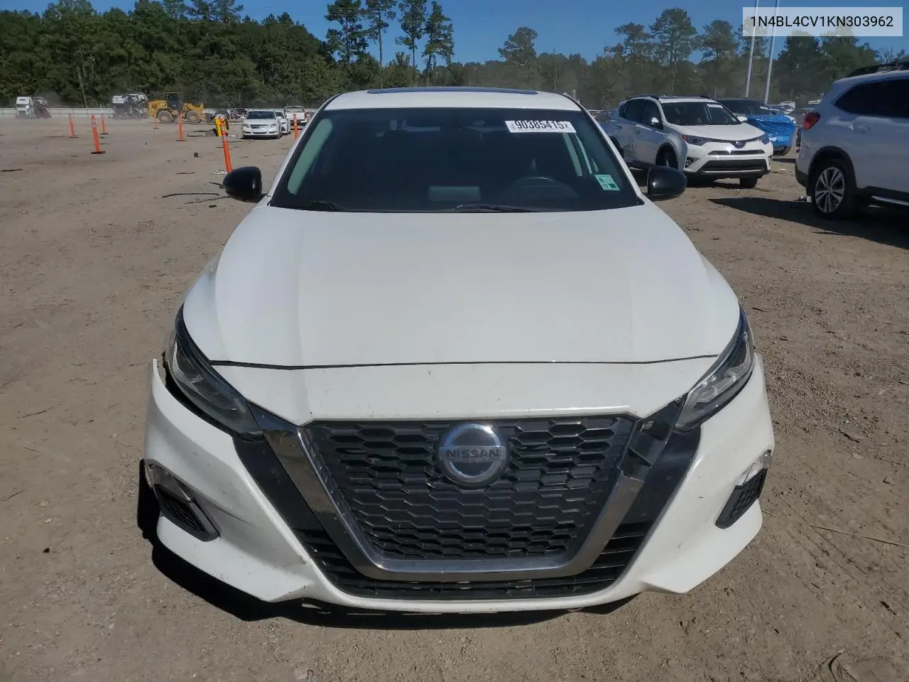1N4BL4CV1KN303962 2019 Nissan Altima Sr