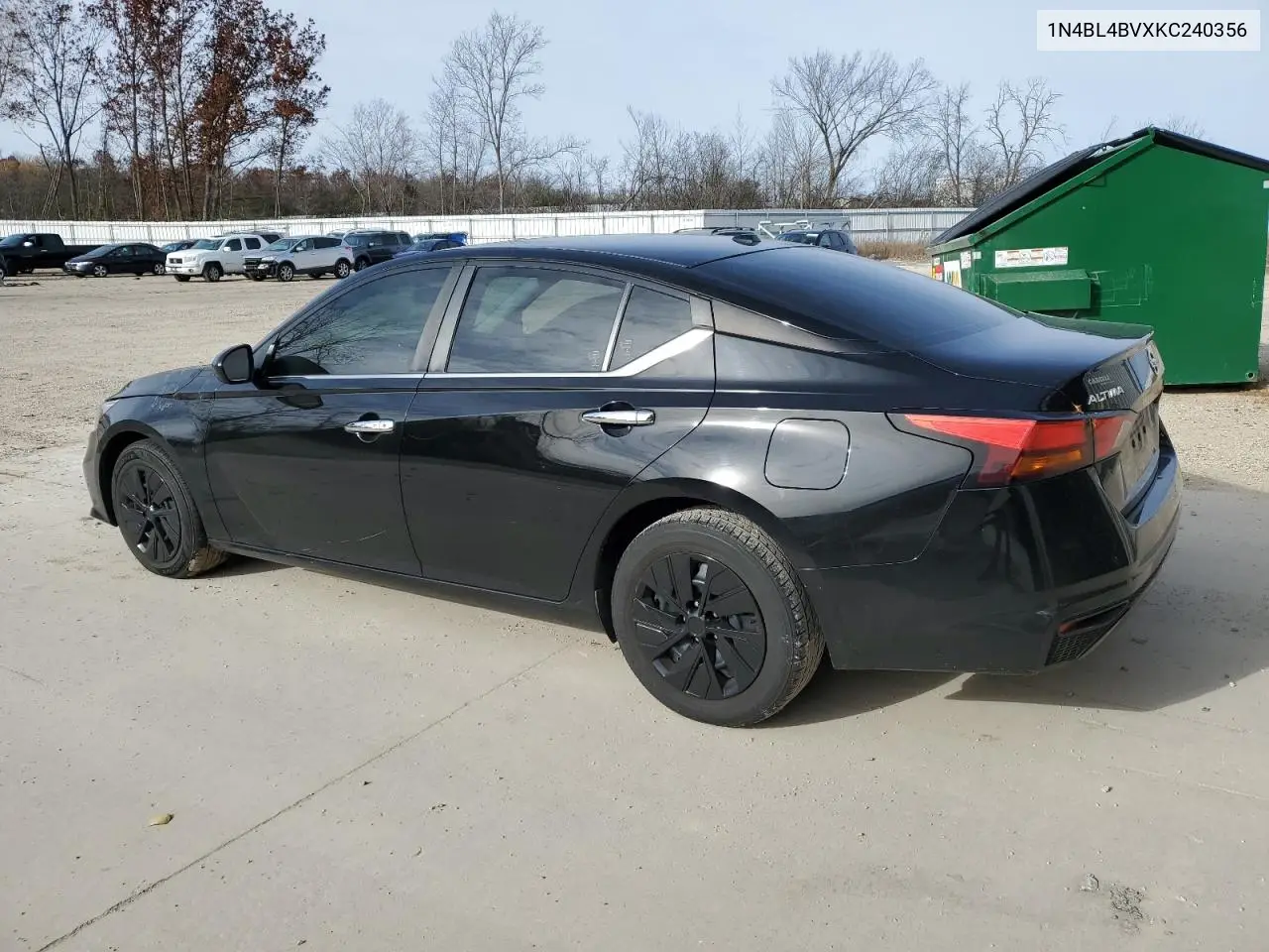 1N4BL4BVXKC240356 2019 Nissan Altima S