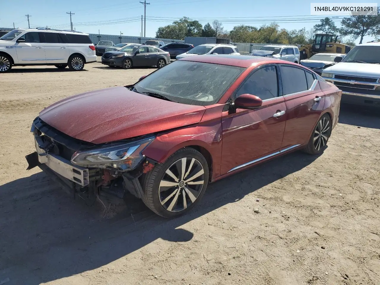 1N4BL4DV9KC121291 2019 Nissan Altima Sv