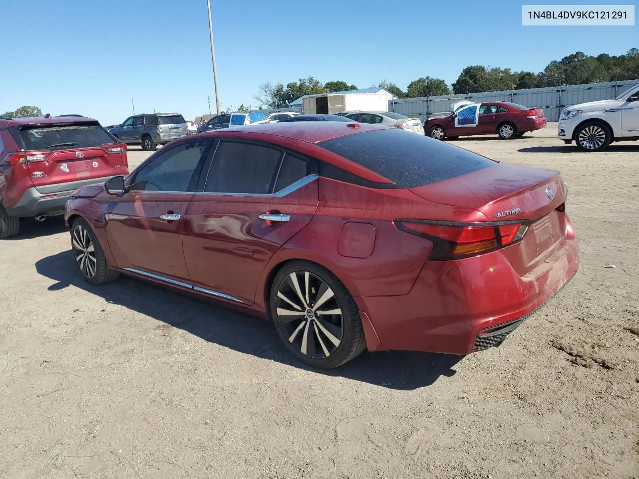 1N4BL4DV9KC121291 2019 Nissan Altima Sv
