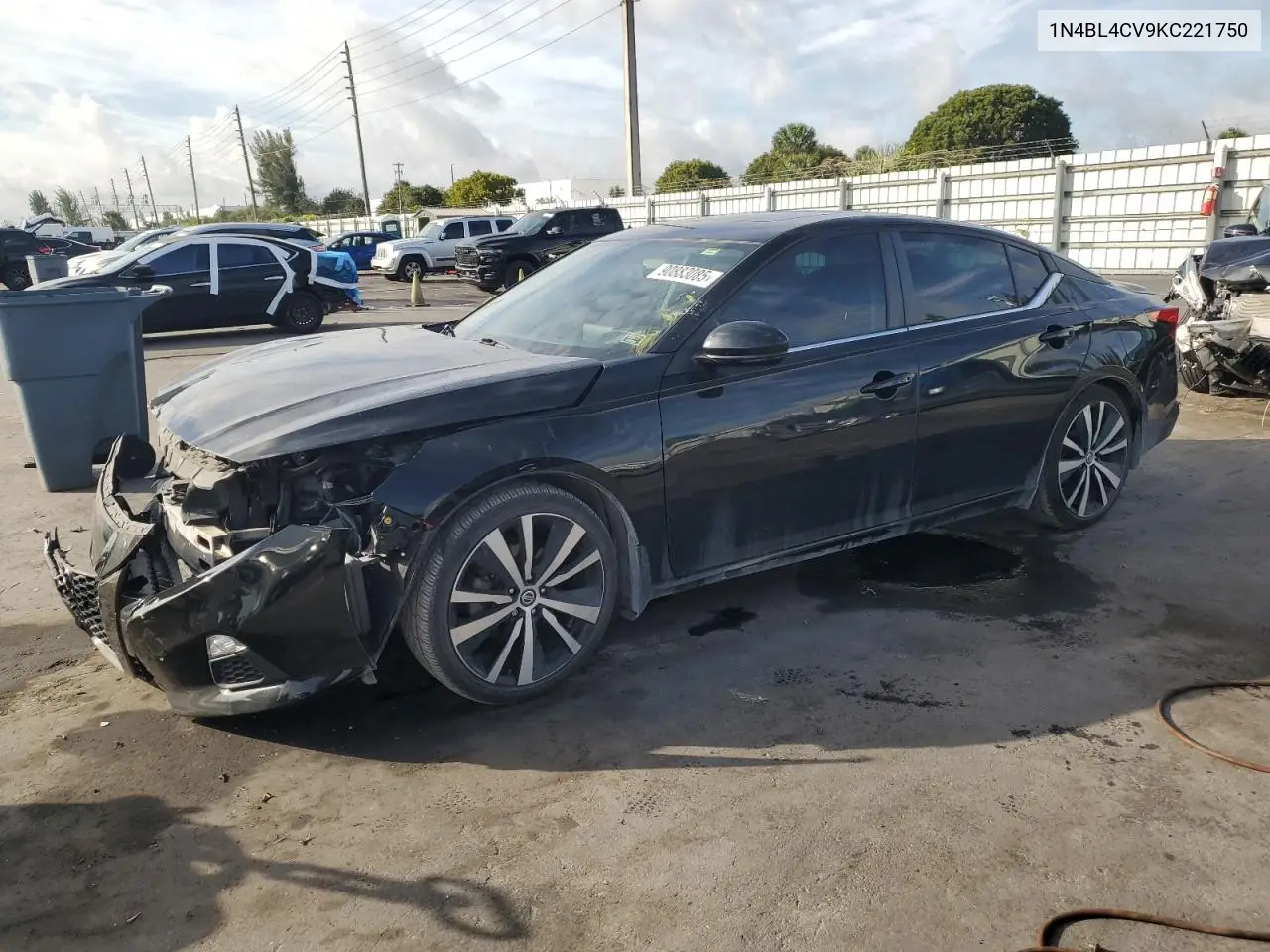1N4BL4CV9KC221750 2019 Nissan Altima Sr