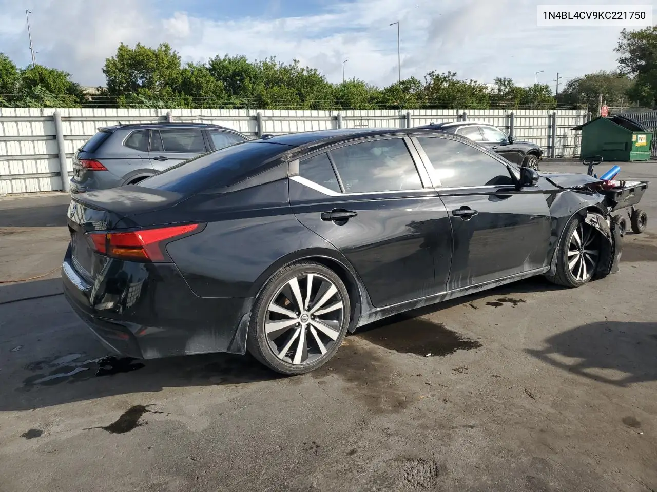 1N4BL4CV9KC221750 2019 Nissan Altima Sr