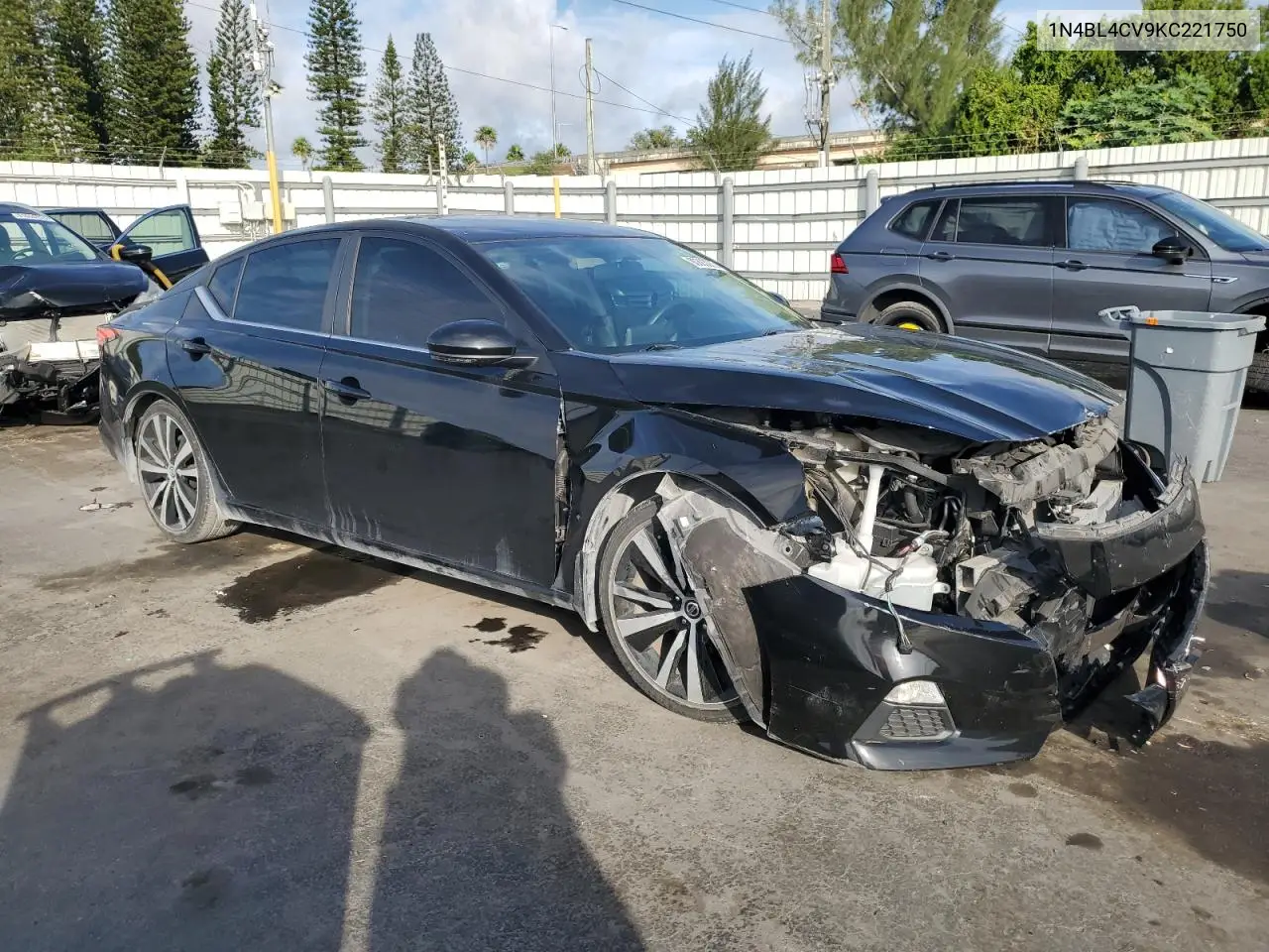 1N4BL4CV9KC221750 2019 Nissan Altima Sr