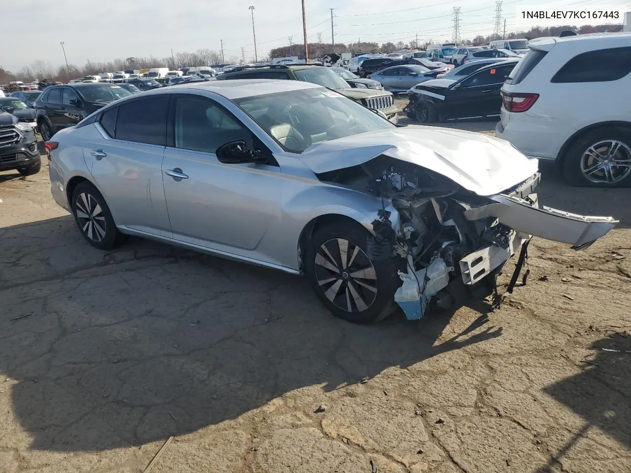 1N4BL4EV7KC167443 2019 Nissan Altima Sl