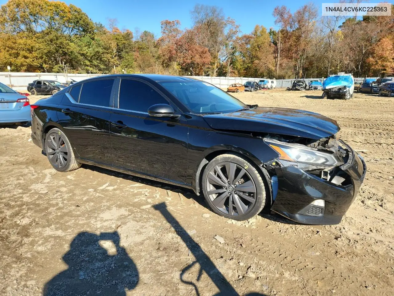 1N4AL4CV6KC225363 2019 Nissan Altima Sr