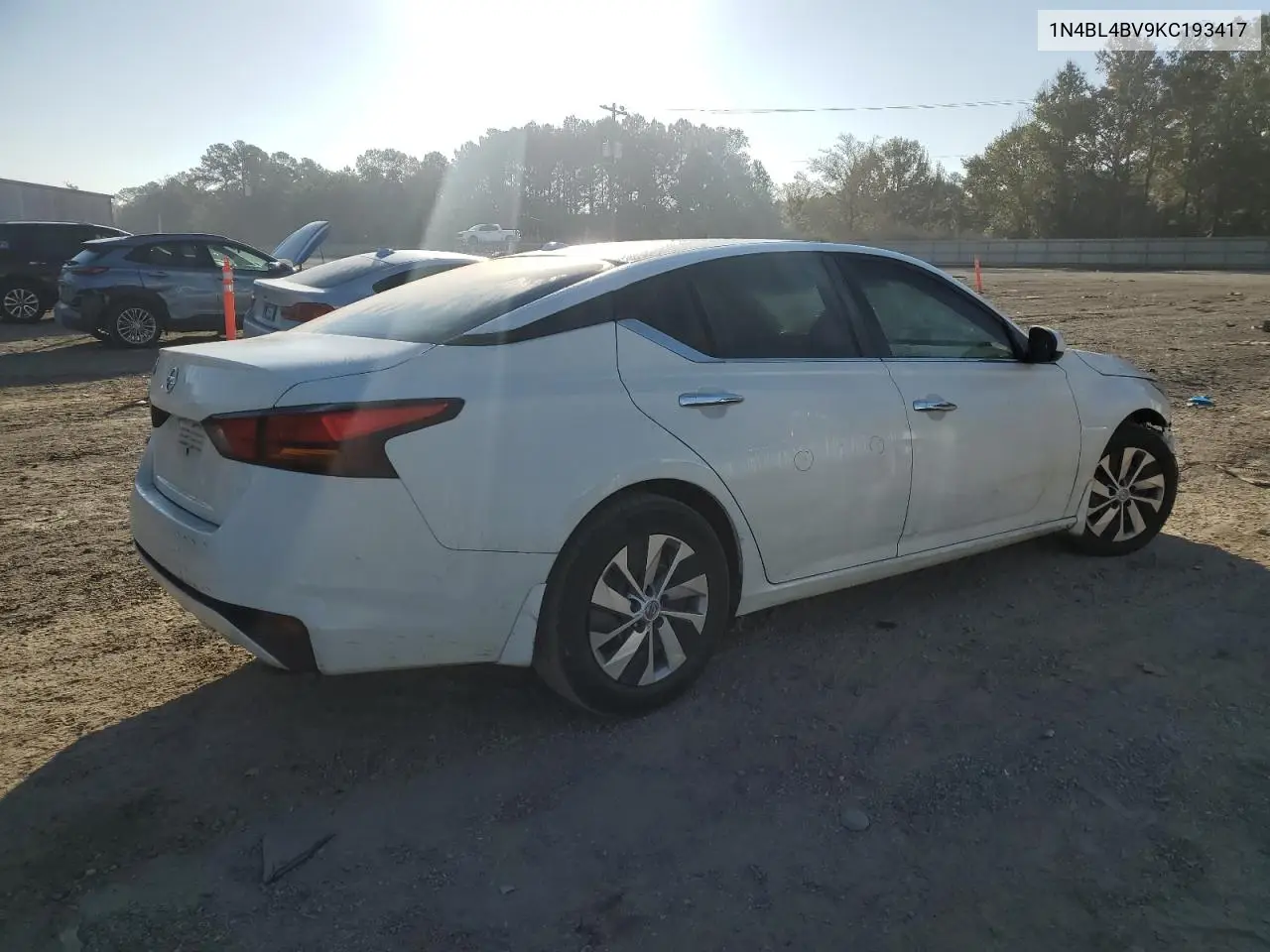 1N4BL4BV9KC193417 2019 Nissan Altima S