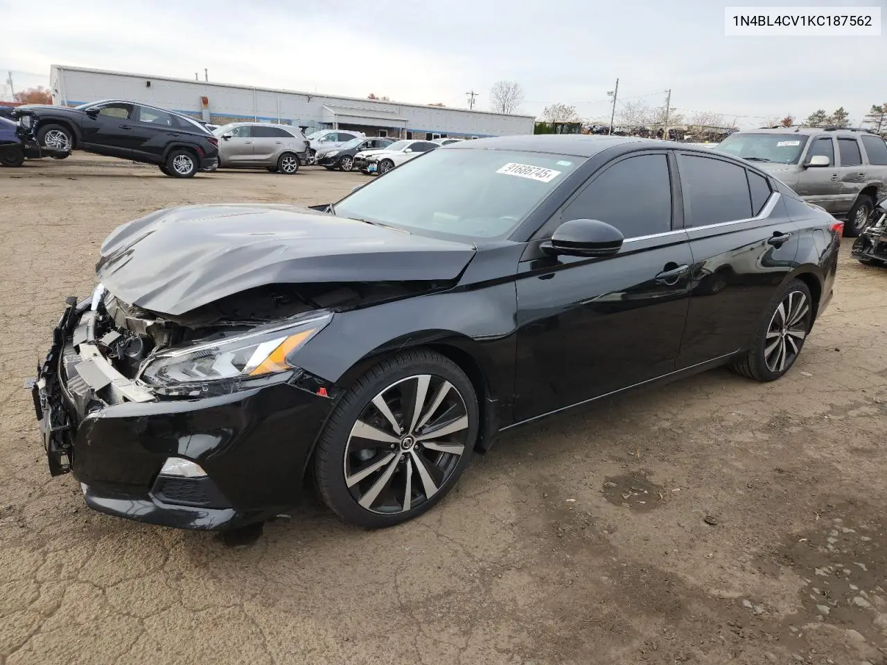 1N4BL4CV1KC187562 2019 Nissan Altima Sr