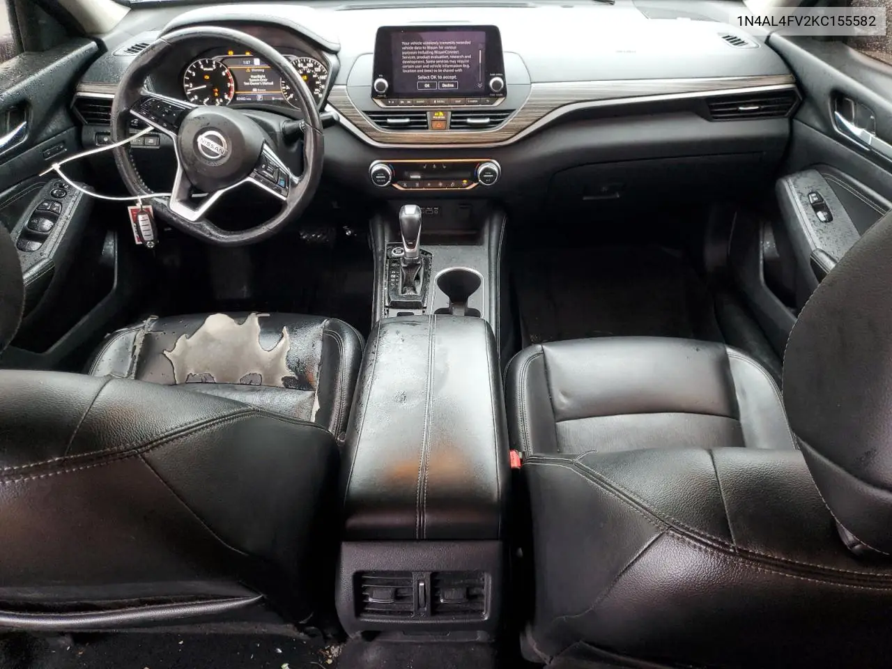 1N4AL4FV2KC155582 2019 Nissan Altima Edition One