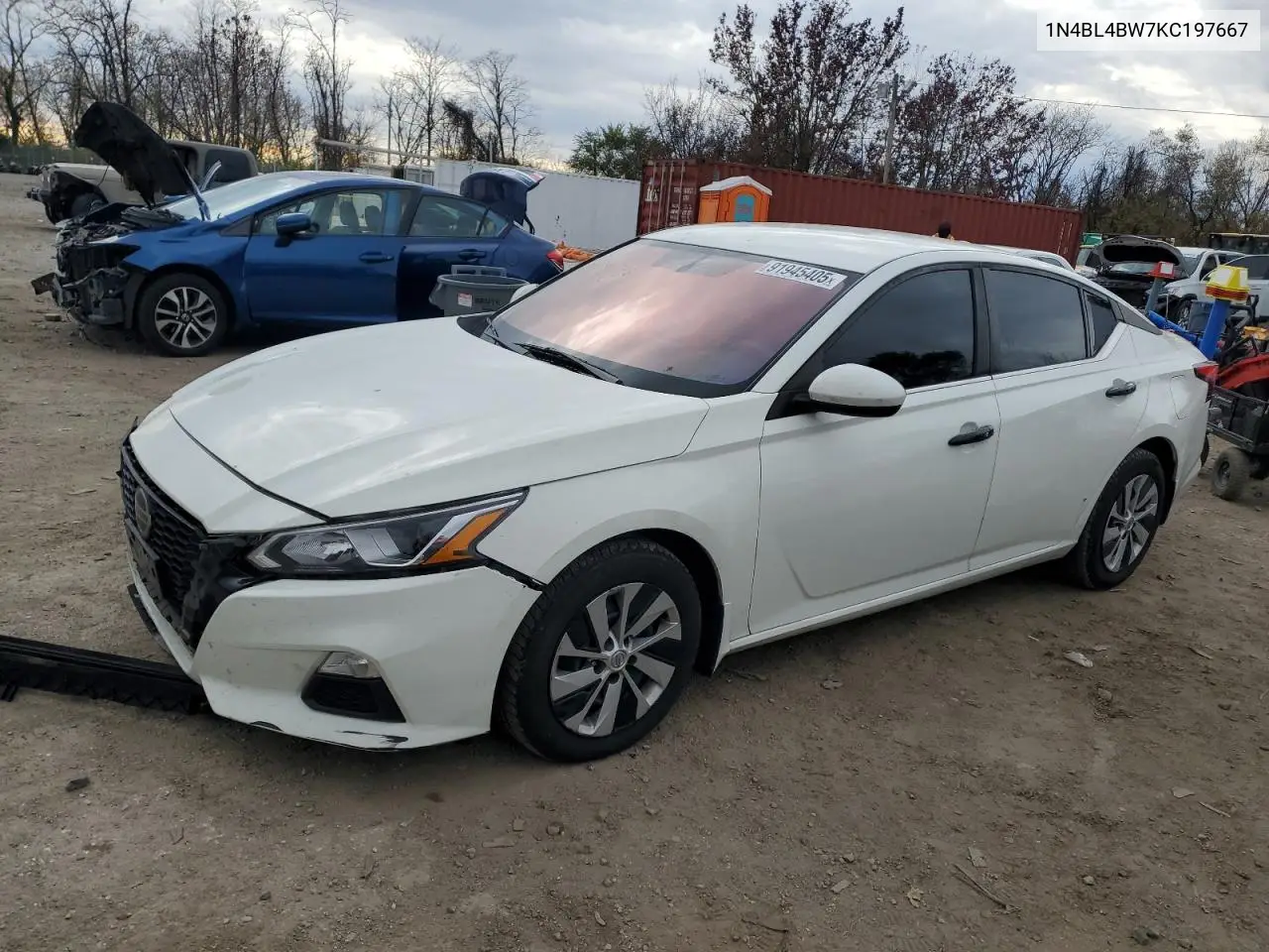 1N4BL4BW7KC197667 2019 Nissan Altima S