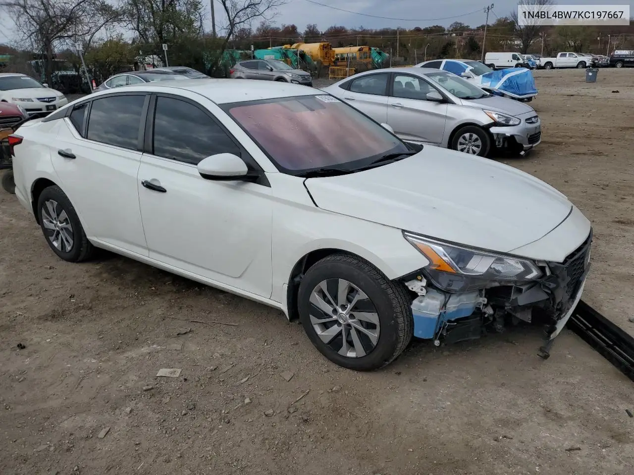 1N4BL4BW7KC197667 2019 Nissan Altima S