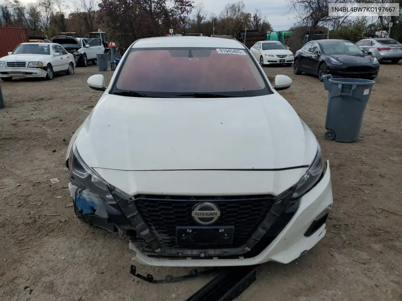 1N4BL4BW7KC197667 2019 Nissan Altima S