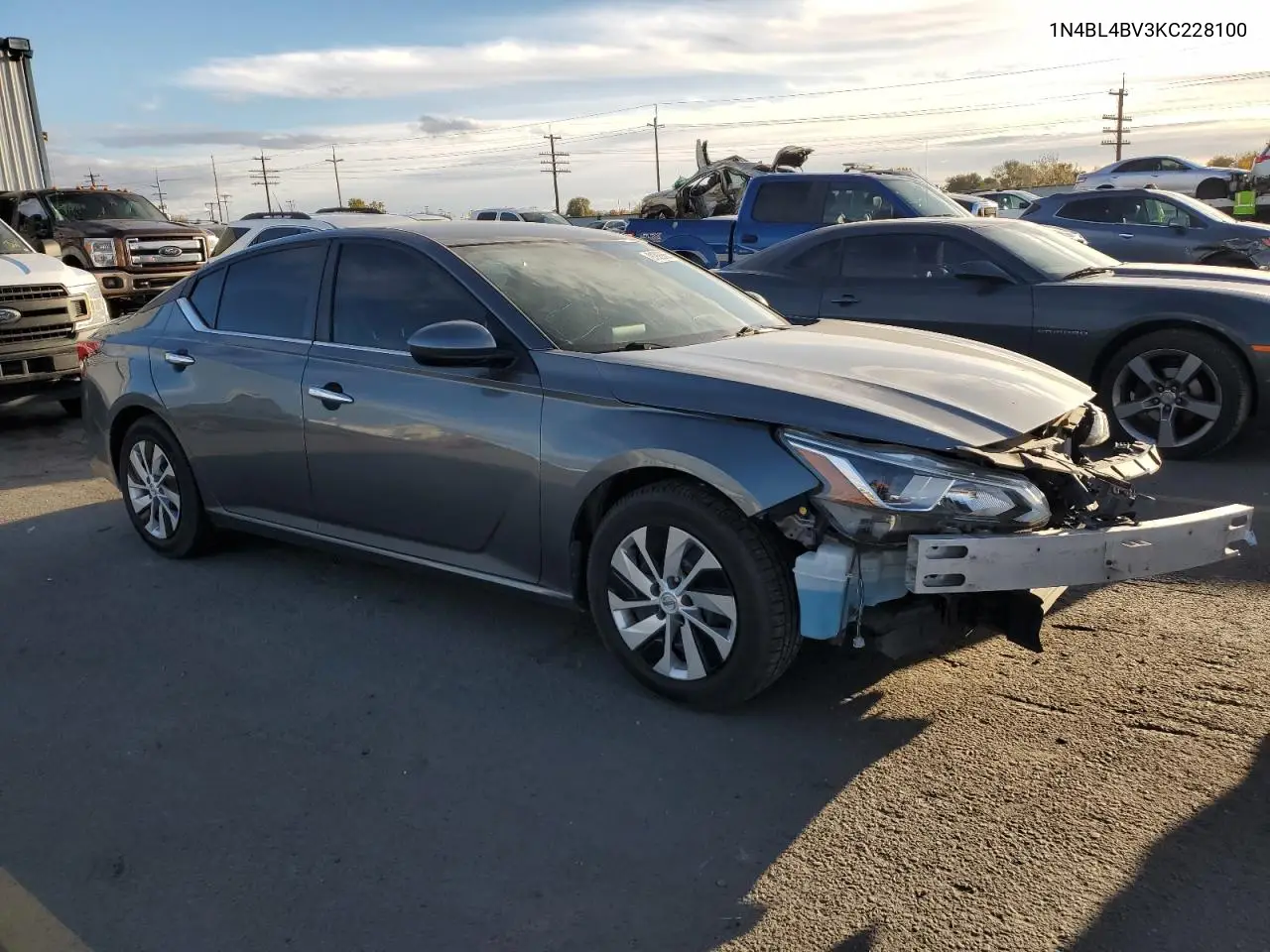 1N4BL4BV3KC228100 2019 Nissan Altima S