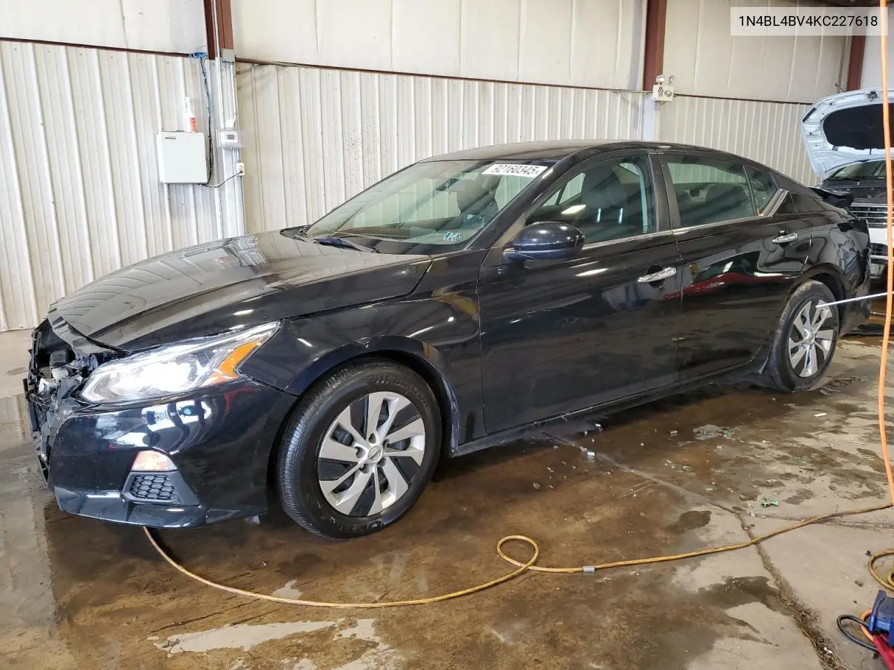 1N4BL4BV4KC227618 2019 Nissan Altima S