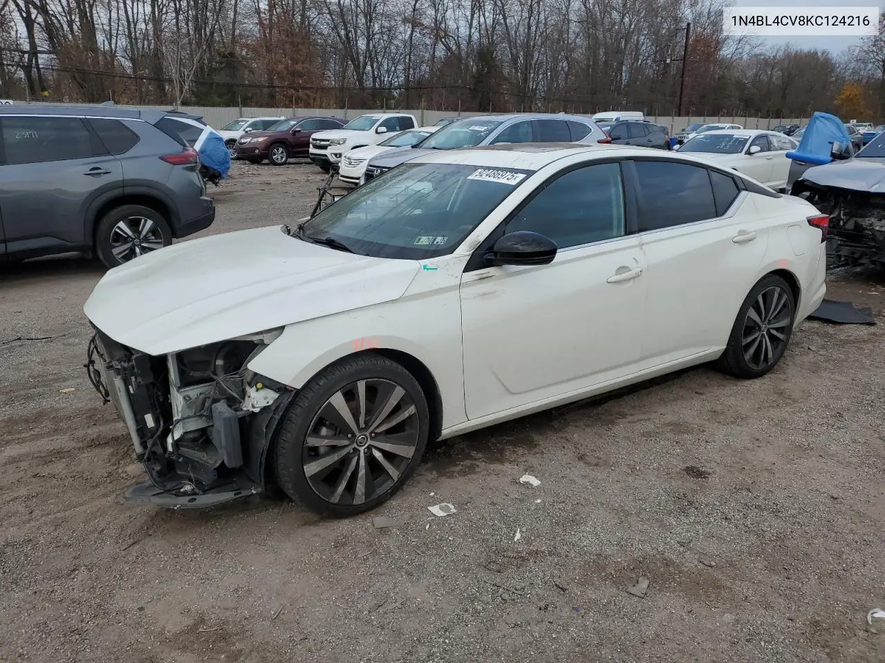 1N4BL4CV8KC124216 2019 Nissan Altima Sr