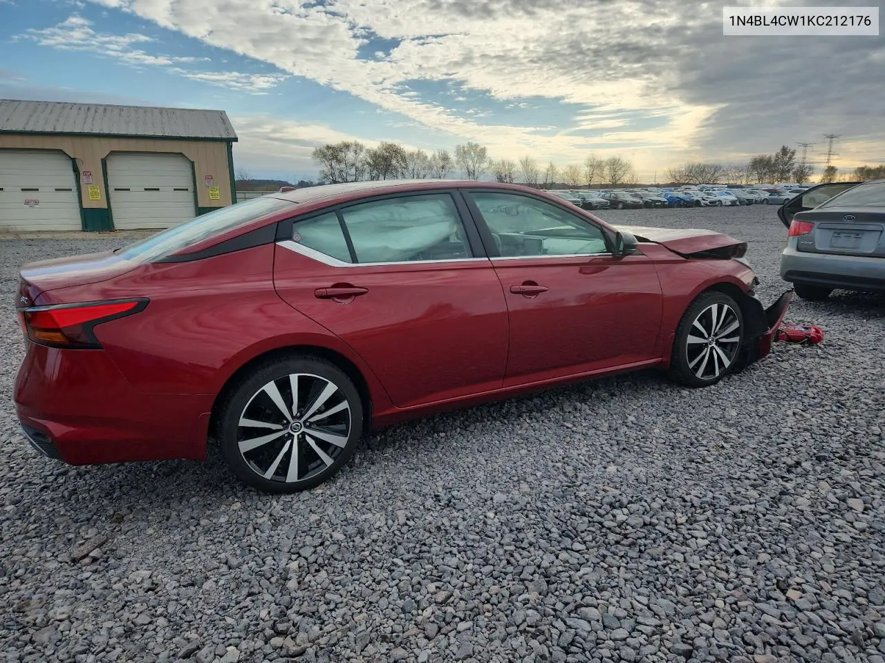 1N4BL4CW1KC212176 2019 Nissan Altima Sr