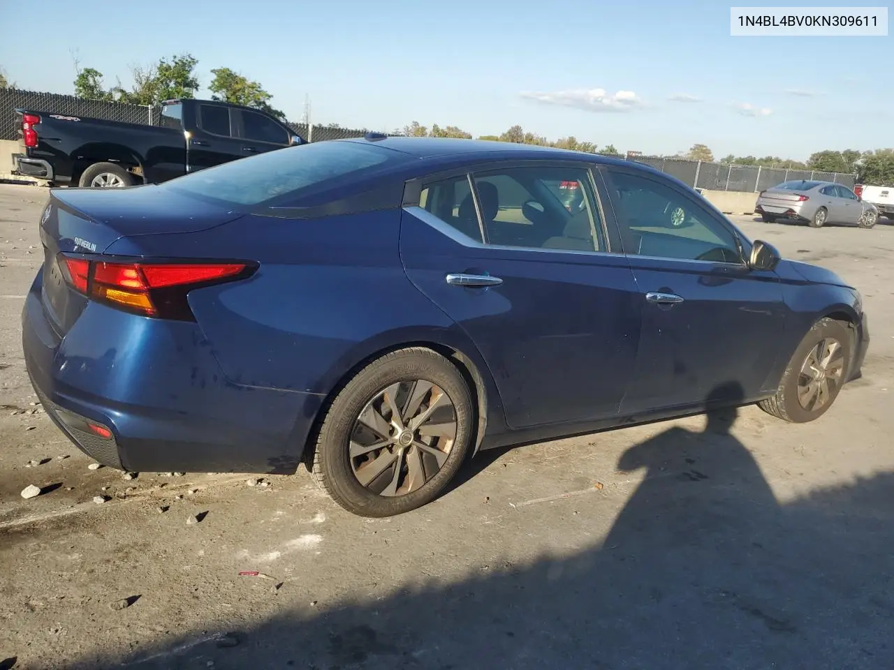 1N4BL4BV0KN309611 2019 Nissan Altima S