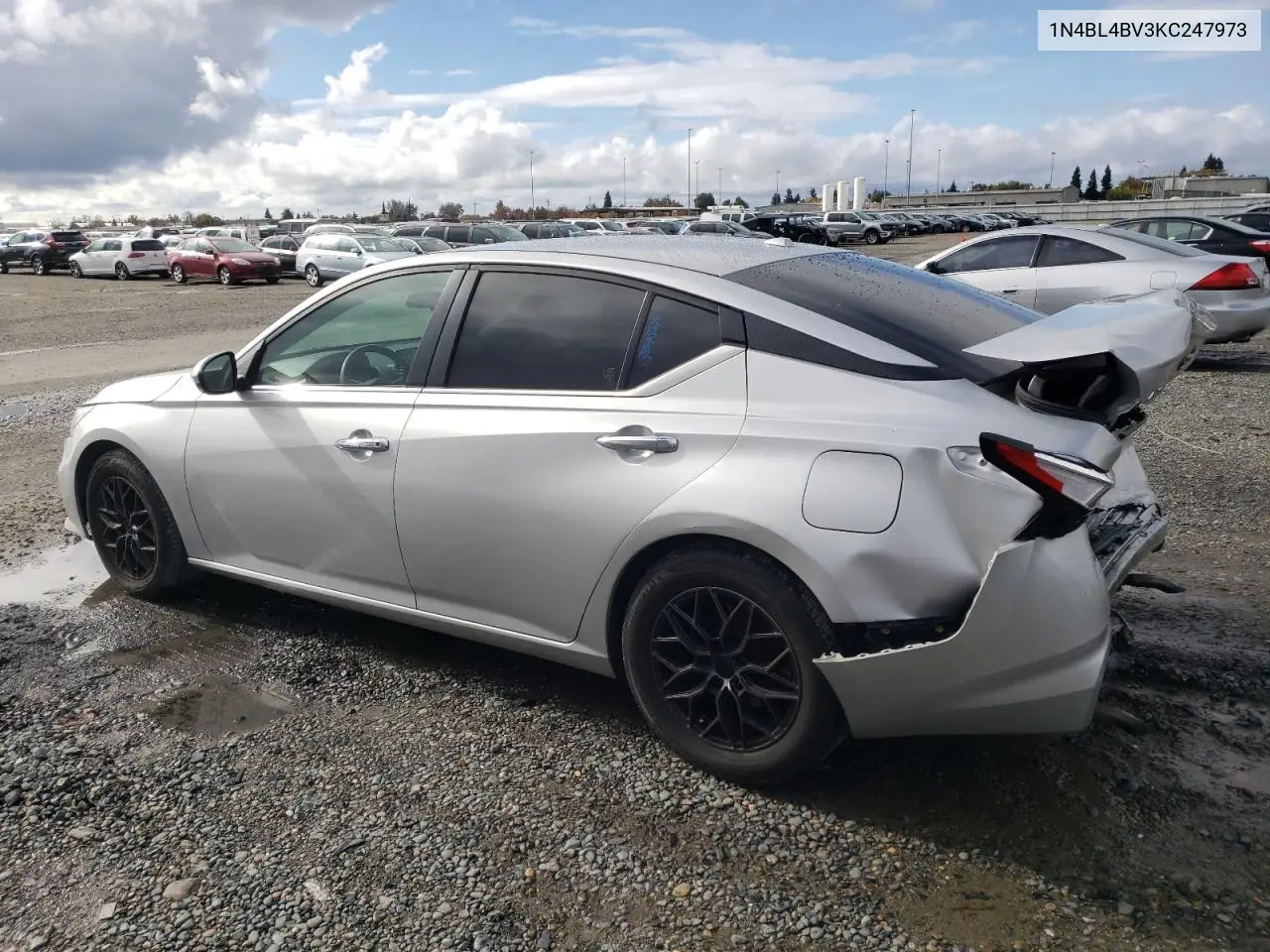 1N4BL4BV3KC247973 2019 Nissan Altima S