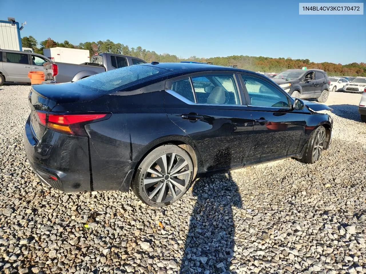 1N4BL4CV3KC170472 2019 Nissan Altima Sr