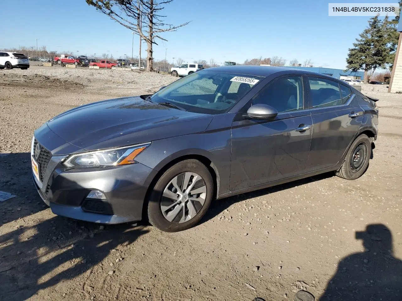 1N4BL4BV5KC231838 2019 Nissan Altima S