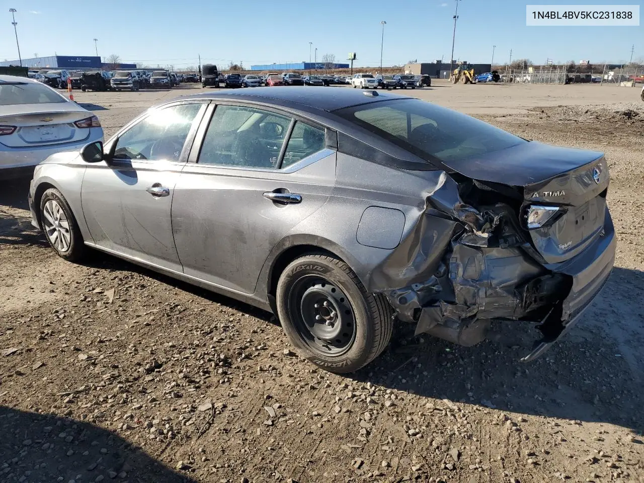 1N4BL4BV5KC231838 2019 Nissan Altima S