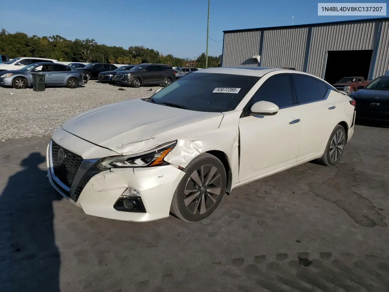1N4BL4DV8KC137207 2019 Nissan Altima Sv