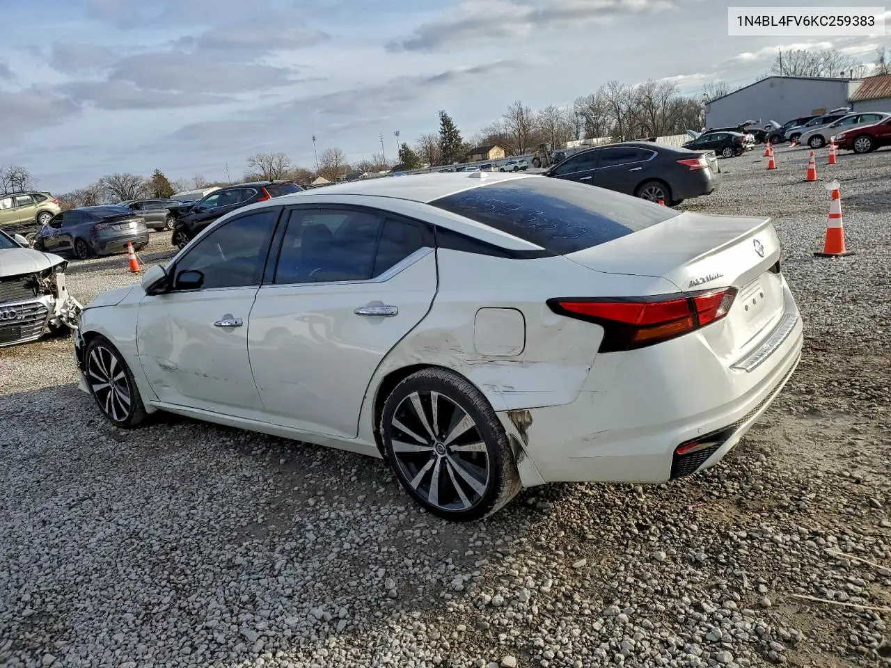 1N4BL4FV6KC259383 2019 Nissan Altima Platinum