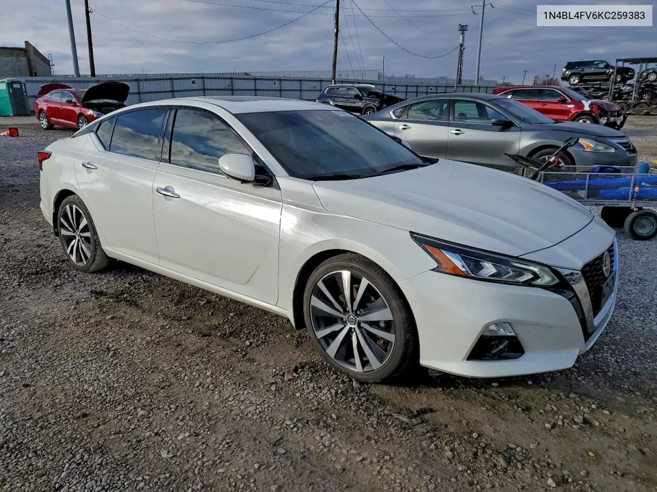 1N4BL4FV6KC259383 2019 Nissan Altima Platinum