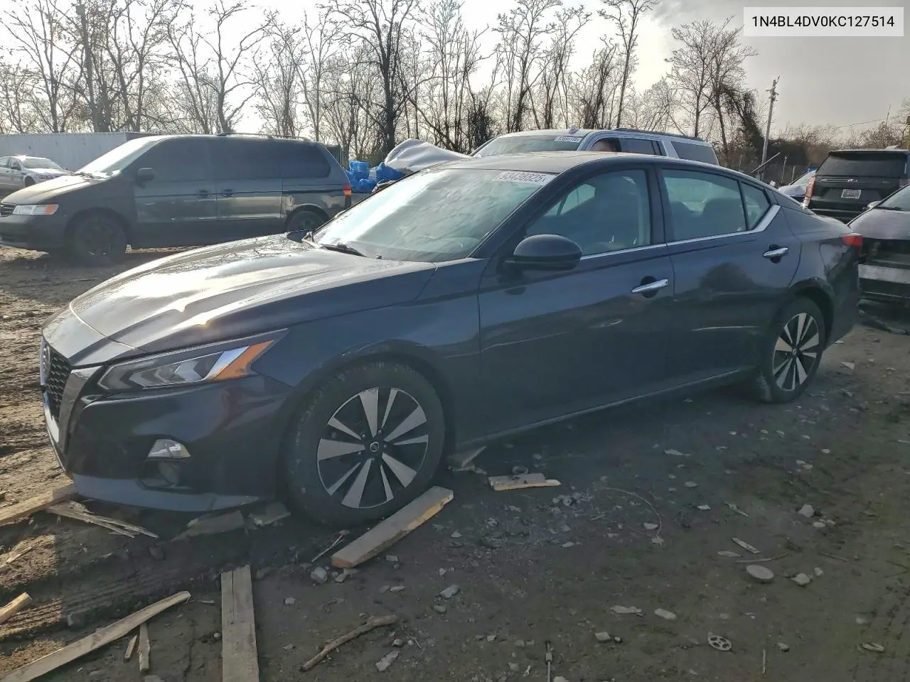 1N4BL4DV0KC127514 2019 Nissan Altima Sv