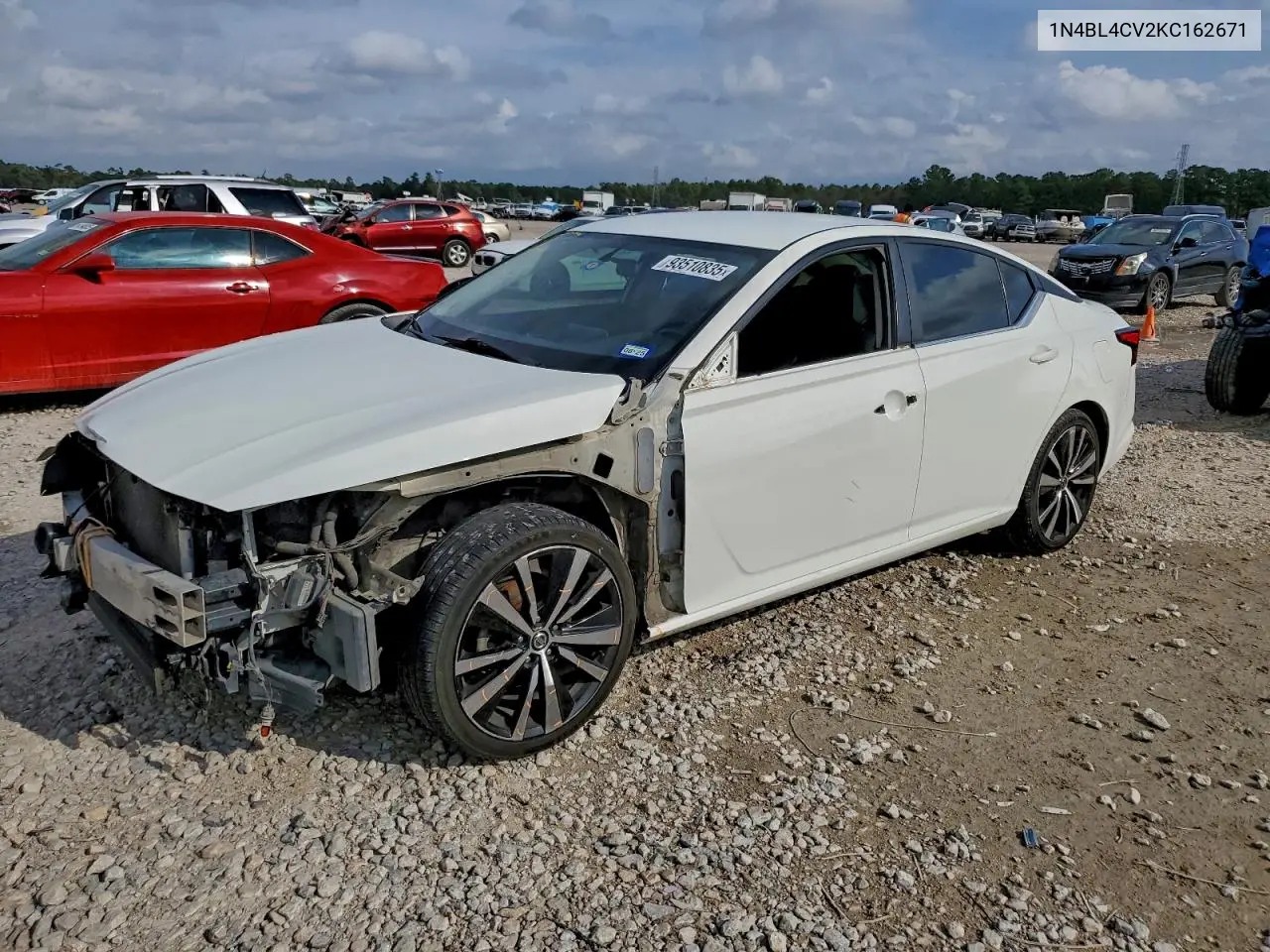 1N4BL4CV2KC162671 2019 Nissan Altima Sr