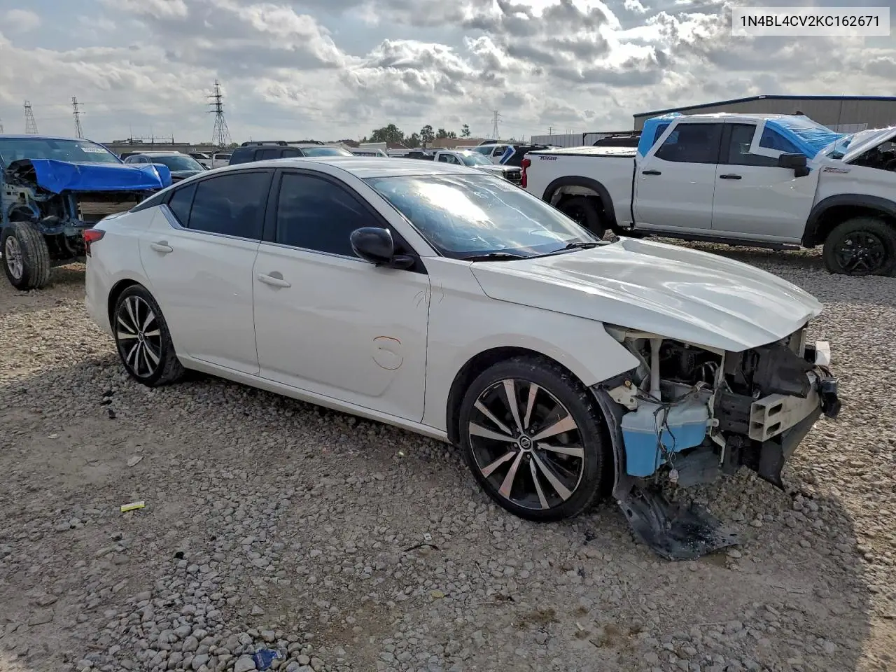 1N4BL4CV2KC162671 2019 Nissan Altima Sr