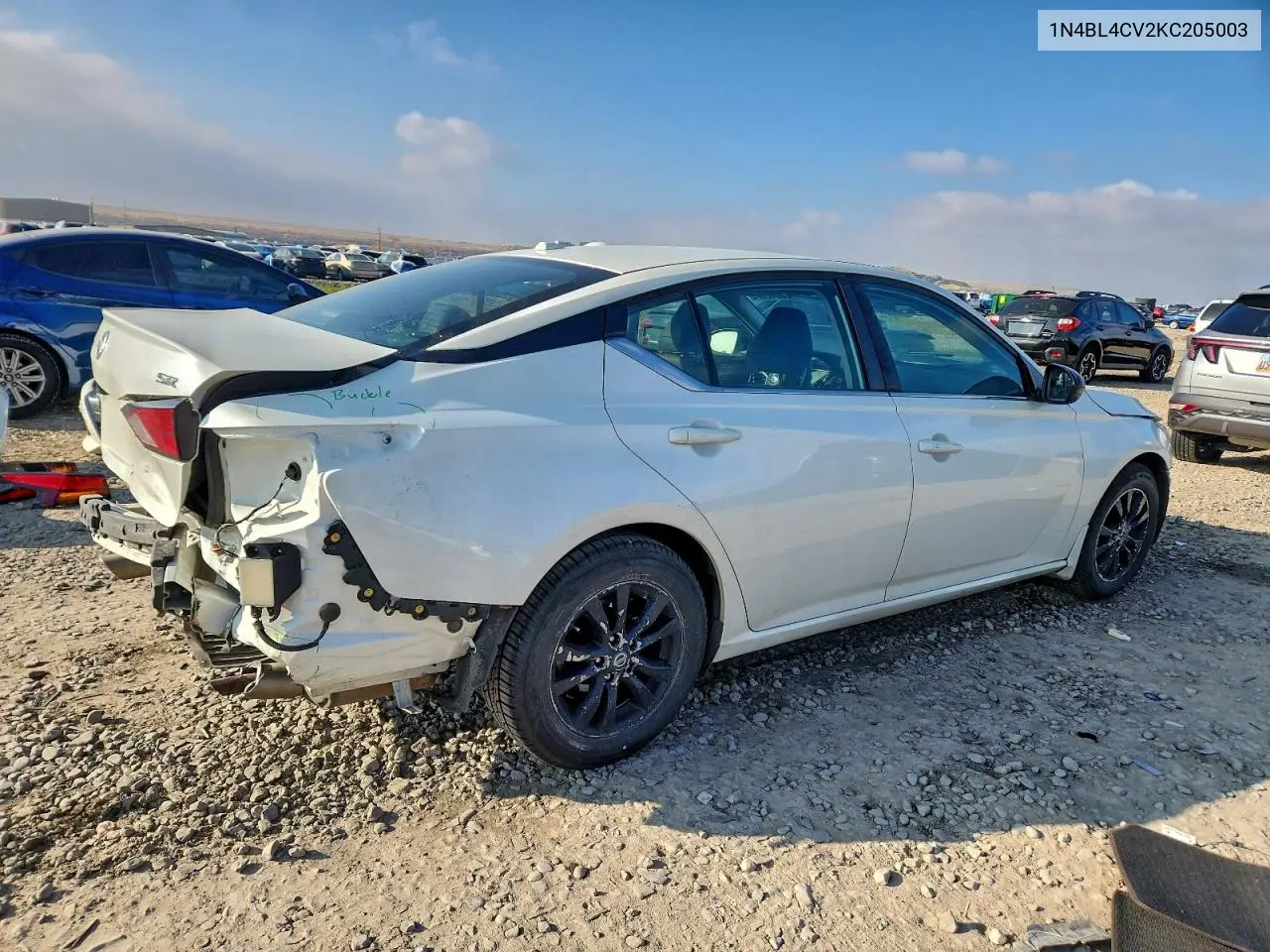 1N4BL4CV2KC205003 2019 Nissan Altima Sr