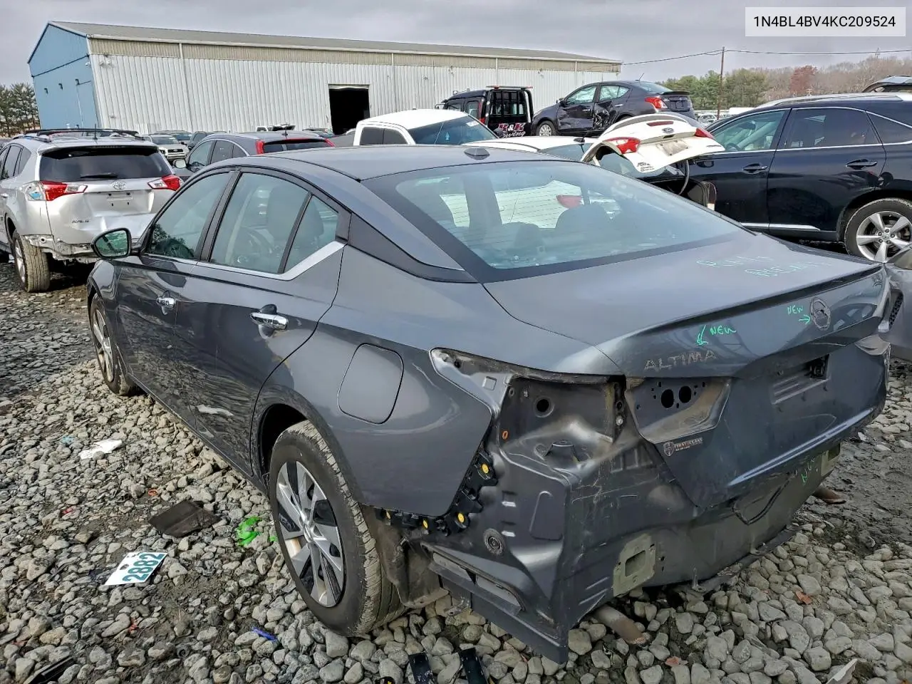 1N4BL4BV4KC209524 2019 Nissan Altima S