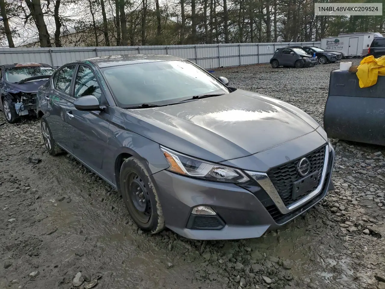 1N4BL4BV4KC209524 2019 Nissan Altima S