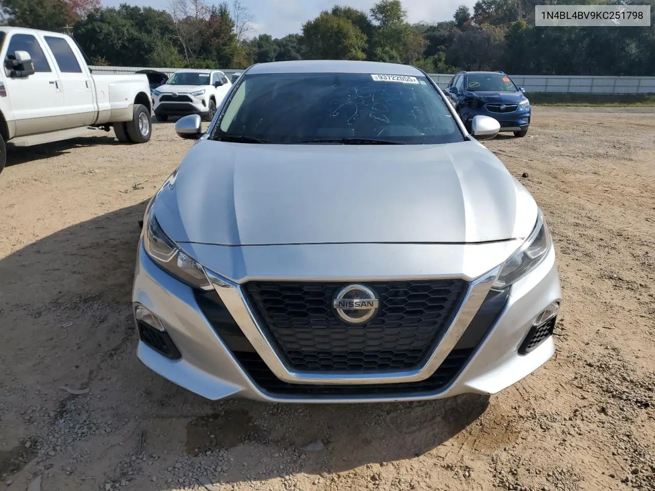 1N4BL4BV9KC251798 2019 Nissan Altima S